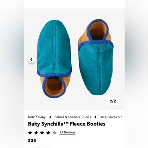 Baby Synchilla™ Fleece Booties size 2T-5T